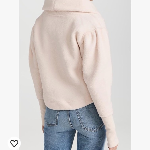 FP Free People Soft Dreaming Pull Over Cotton Cozy L Large Ivory White - Picture 13 of 16